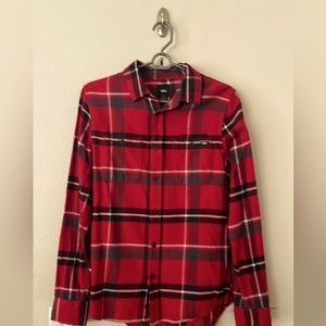 Vans Button Down Long Sleeve Plaid Flannel for Men